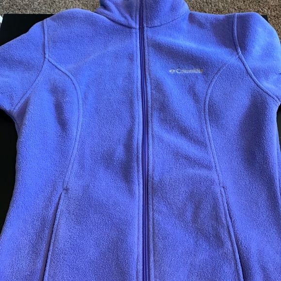 Columbia Benton Fleece Full Zip Up Plush Sweater - Picture 5 of 5
